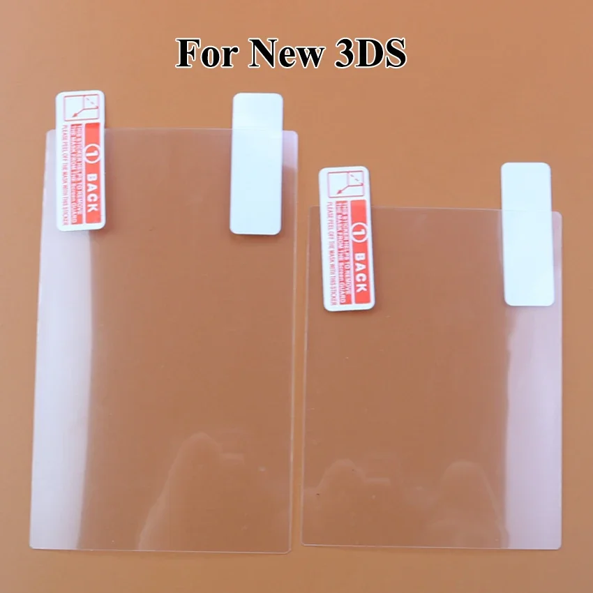 JCD 1PCS Top Bottom HD Clear Protective Film For Nintendo DSL NDSL 2DS New 3DS XL LCD Screen Protector