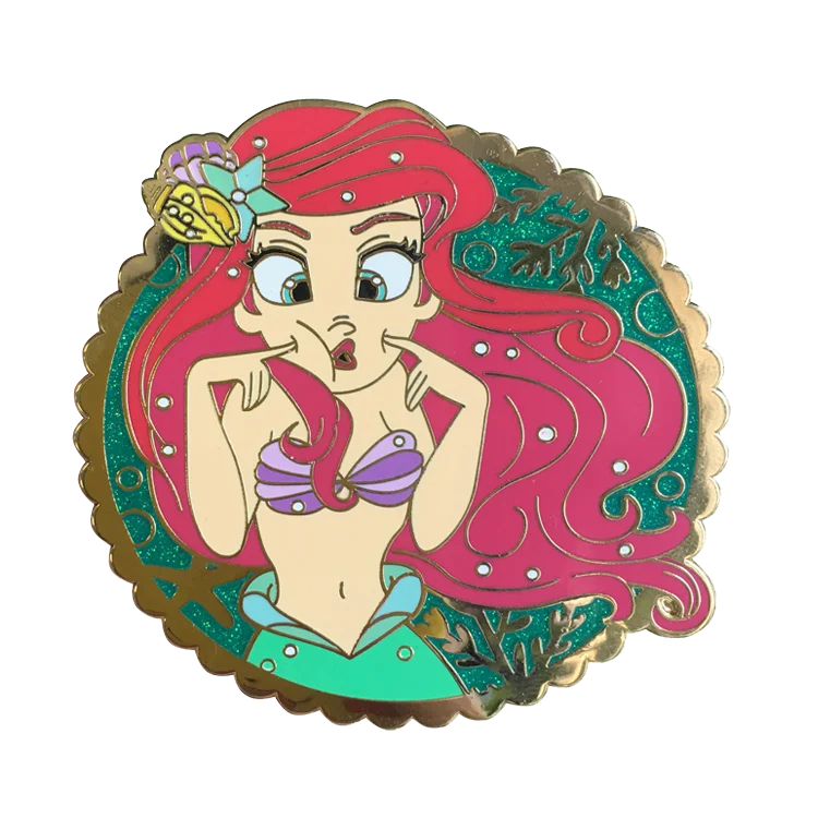 Best quality custom gold finished imitation hard enamel lapel pin enamel pins