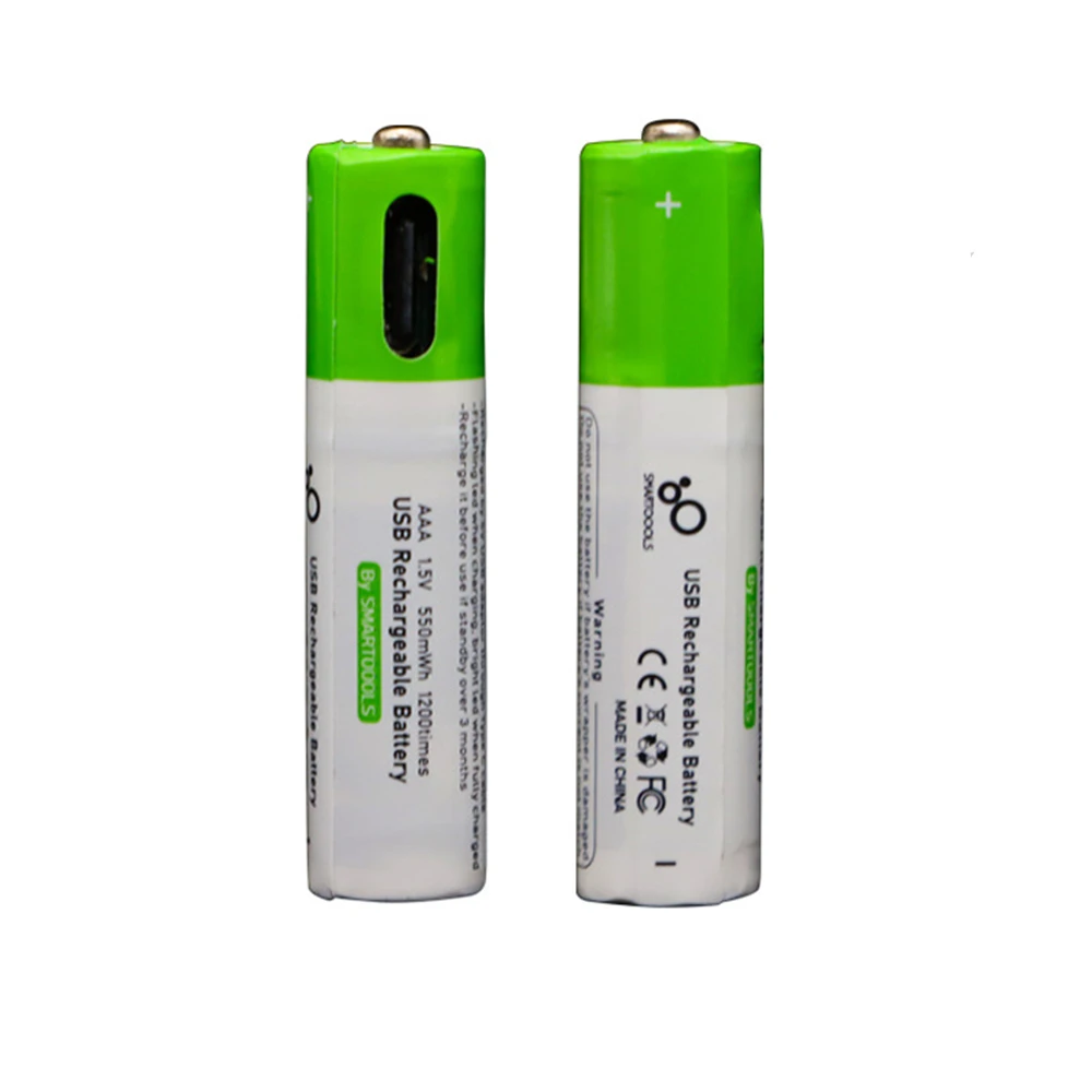 Номер 7 высокой емкости 1 5 V AAA 550 МВтч USB литий-ионная аккумуляторная батарея для дистанционного управления Беспроводная мышь +
