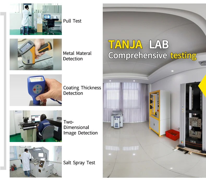 Industrial Hardware Heavy-duty Adjustable Self-lock Toggle Latch For Engineering U-shackle Buckle Clamp Hasp