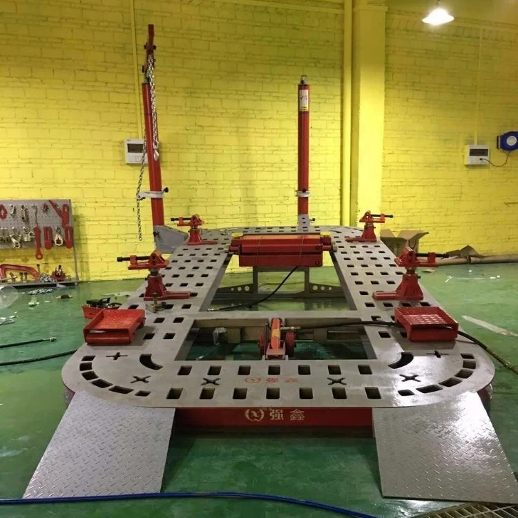 Car Collision Repair Bench Freight Machine Car Body Straightener Auto Body Frame Machine Red or Blue