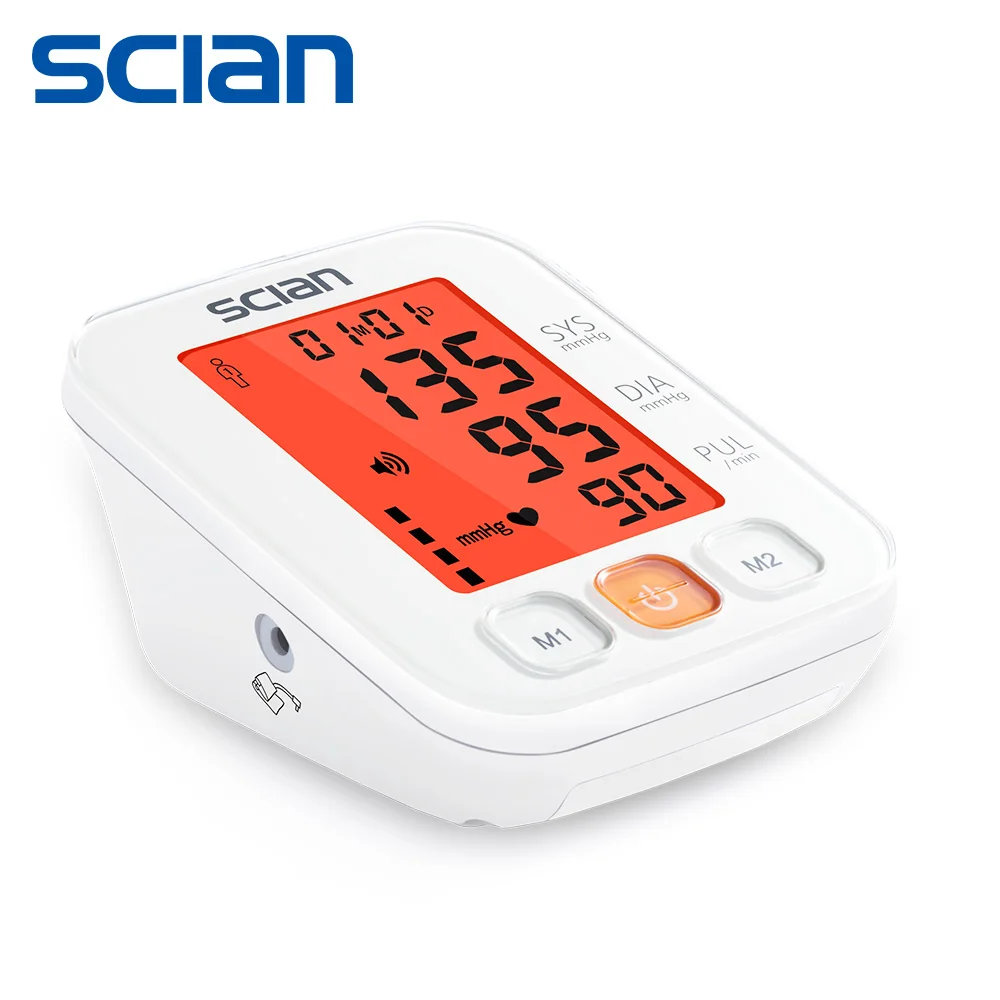 SCIAN LD-537 Household Home Care Medical Clinical Arm Upper Arm Automatic Blood Pressure Monitor With Backlight