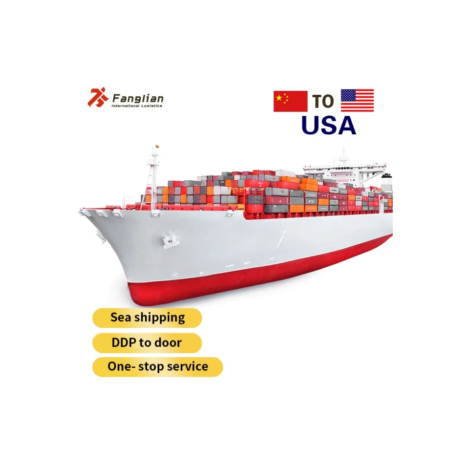 Самый дешевый экспедитор профессиональная доставка в США LCL/FCL/DDP морская Экспресс-Доставка Лос-Анджелес
