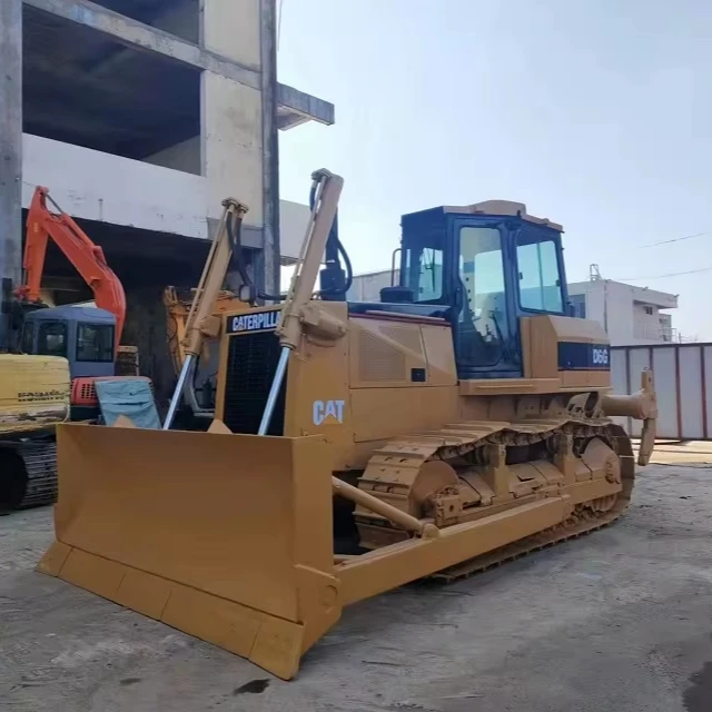 On stock used Caterpillar d6g bulldozer 100% American brand CAT  D6G used bulldozer second hand crawler bulldozer for sale