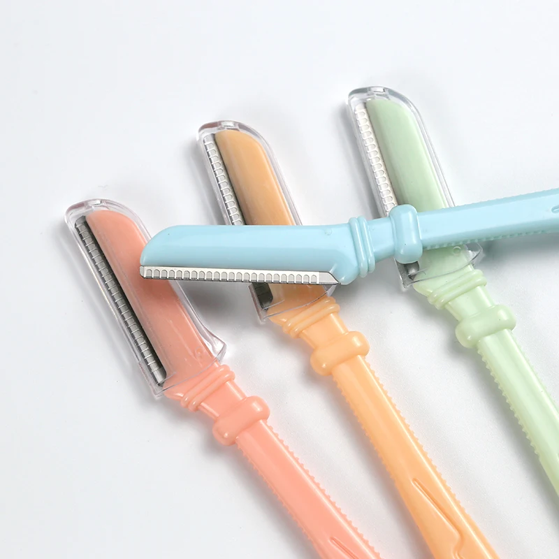 Biodegradable Women Facial Hair Multipurpose Women Razors Shaver Reusable Razor Eyebrow Shaver
