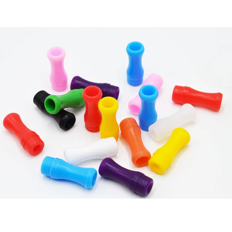  e-cigarette drip tips silicone rubber tip for