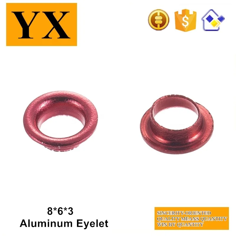 Zinc plating 7mm steel eyelet for lever arch mechanism