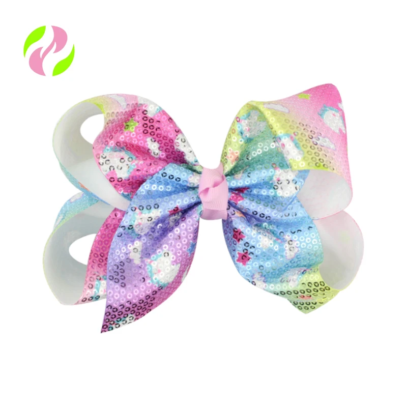 Гироборд с колесами 8 дюймов Единорог заколки для волос для девочек, модель с блестками для девочек заколки для волос