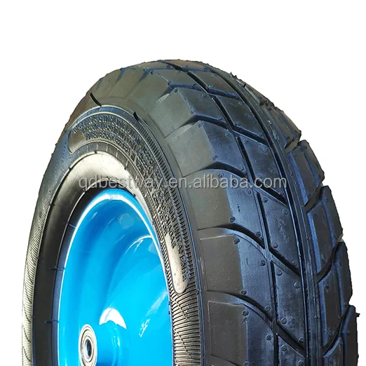 4.00-8 rueda llantas de carretilla de mano brouette schubkarre wheelbarrow tire 8 inch wheel sand wheel for trolley