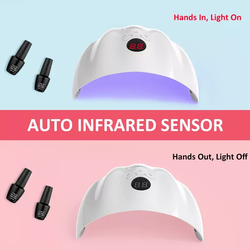 Art Manicure Tool 36W UV LED Lamp Nail Dryer Machine Portable USB Cable Home Use Light Uv Gel Varnish Curer 15 Leds Nail  Lamp