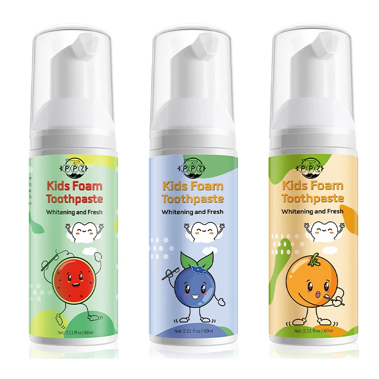 Densify toothpaste Private Label Organic Whitening Teeth Kids Children Baby Foam Toothpaste