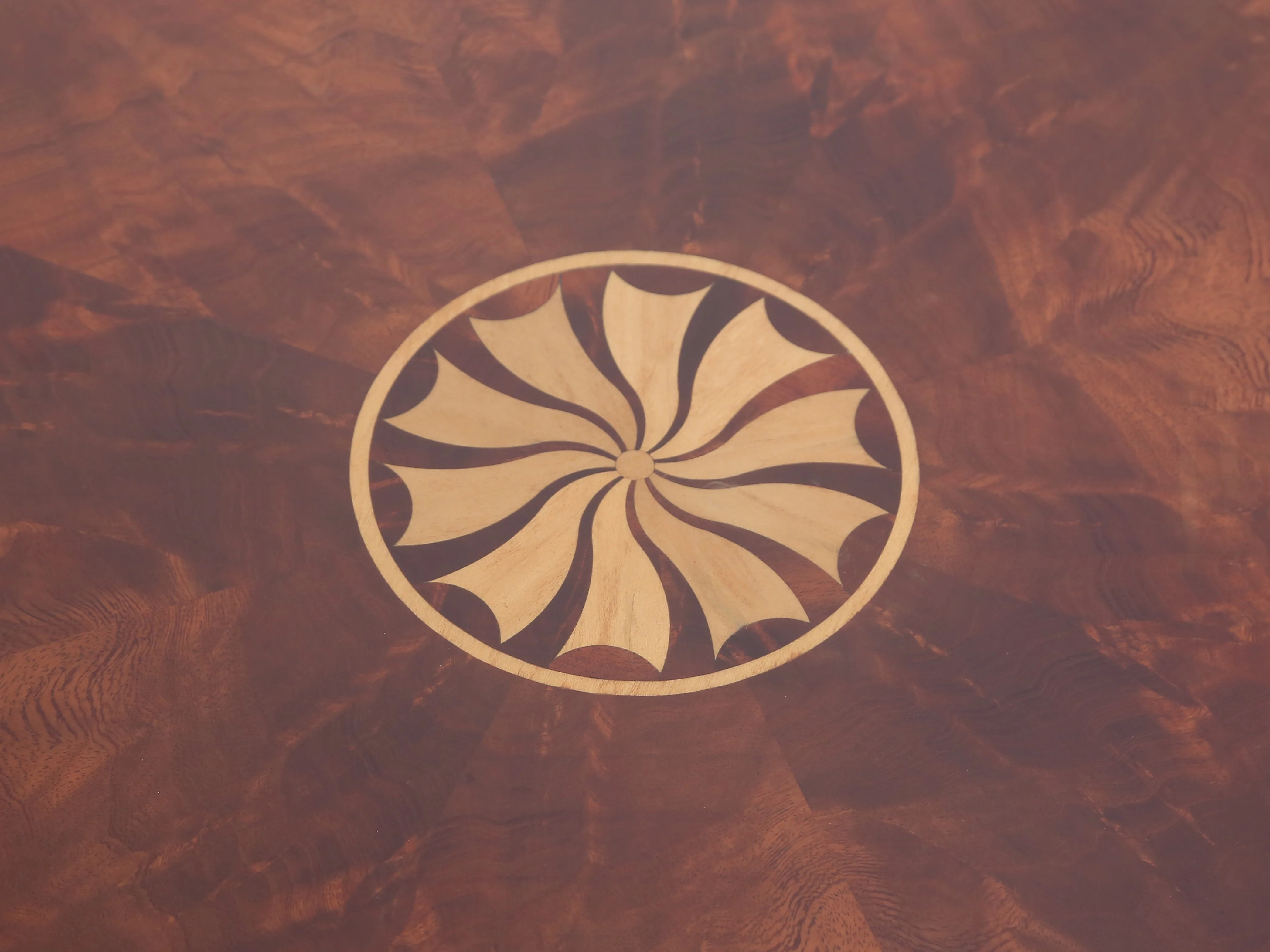 oak birch Wholesale price American birch corner Fashion senior living room pure hand-carved solid wood parquet coffee table