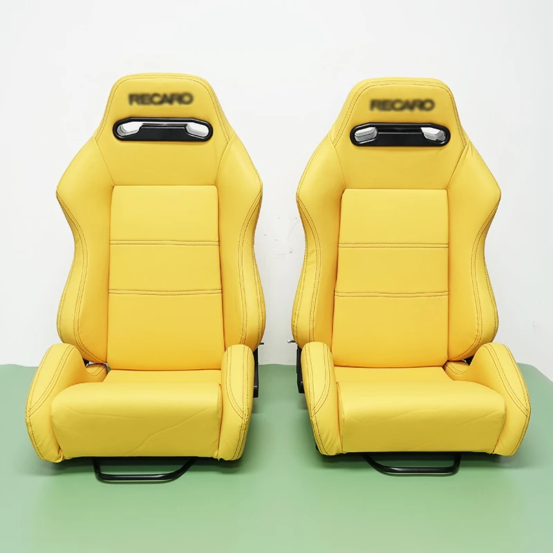 EDDYSTAR Ergonomic Design 2Pcs Adjustable Universal Racing Bucket Seats Playseat Racing F1 Seat Simulator