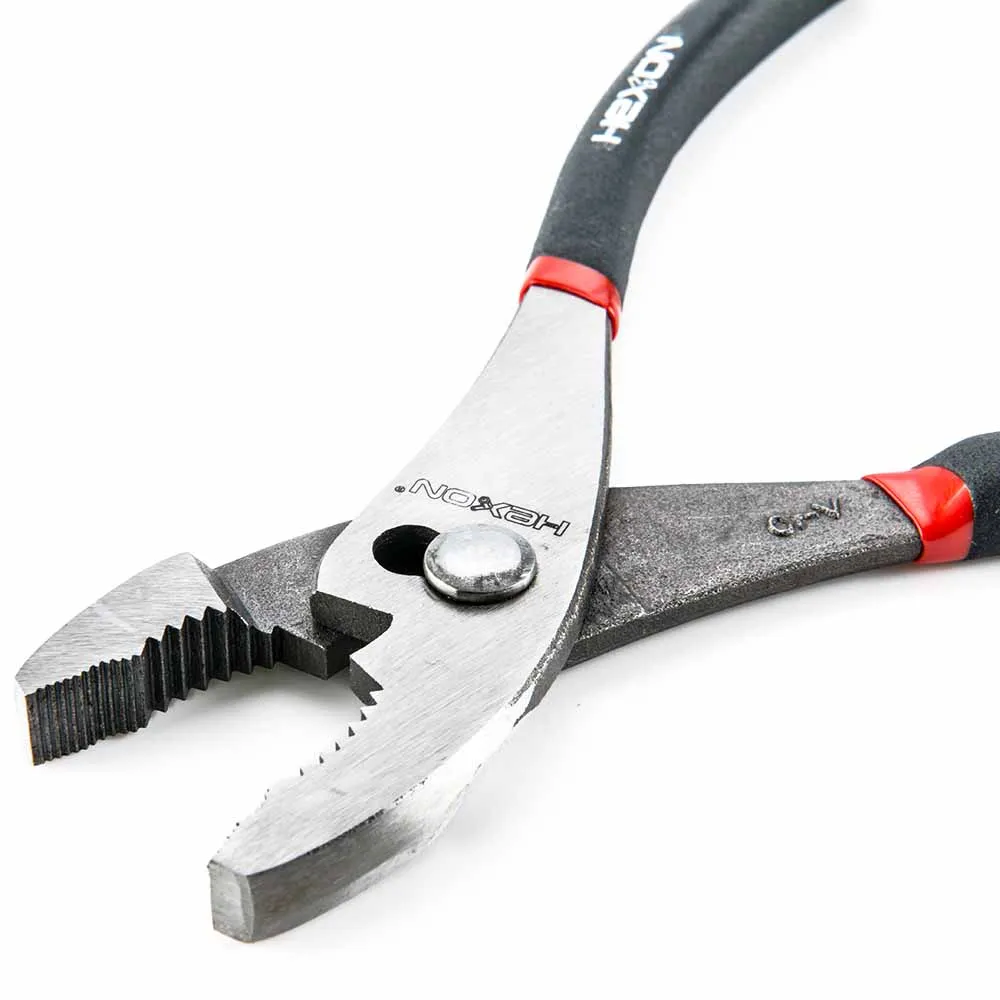Soft plastic handle slip joint combination pliers