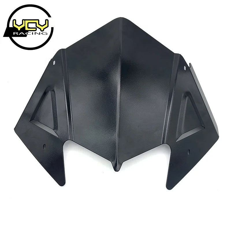 Factory wholesale Motorcycle Parts Scooter Black Windshield Windscreen Deflectors For YAMAHA TMAX 560 TMAX560 SX DX 2020