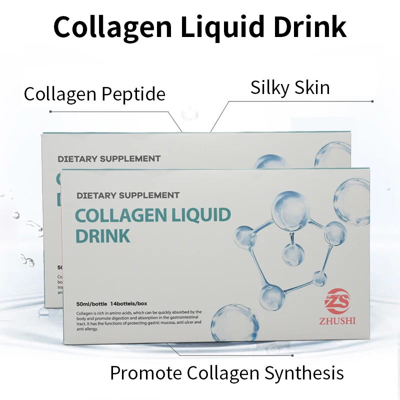 Customized Private Whitening  Label Collagen Liquid Drink for skin care beauty