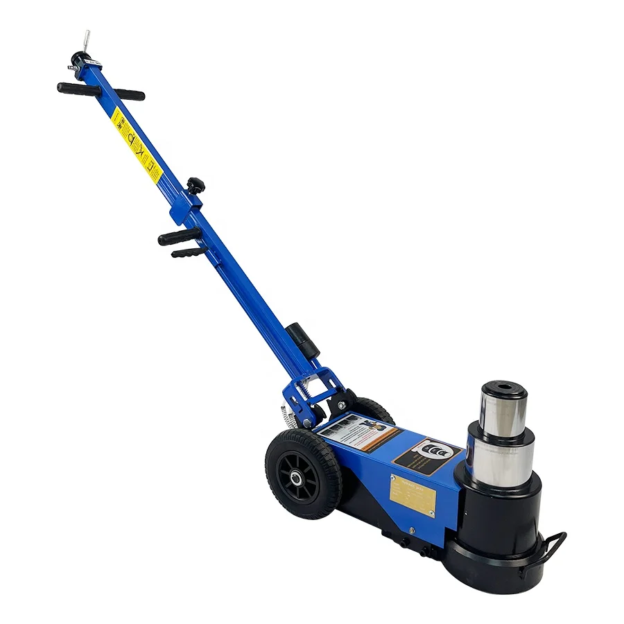 Factory Direct Supply 50/80 Ton Folding Arm 2-Level Chrome Air Floor Jack for Viet Nam Market Premium Car Jacks