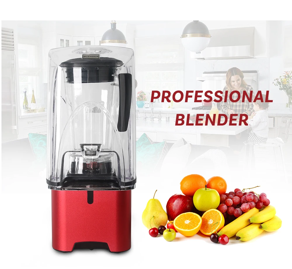 Stainless Steel Blade Household Appliance Commercial Blender Food Mixer Blender Machine