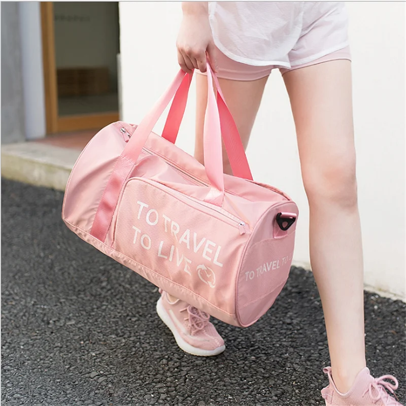 Fitness yoga bag light travel luggage sports portable training package dry and wet separation waterproof swimming bag