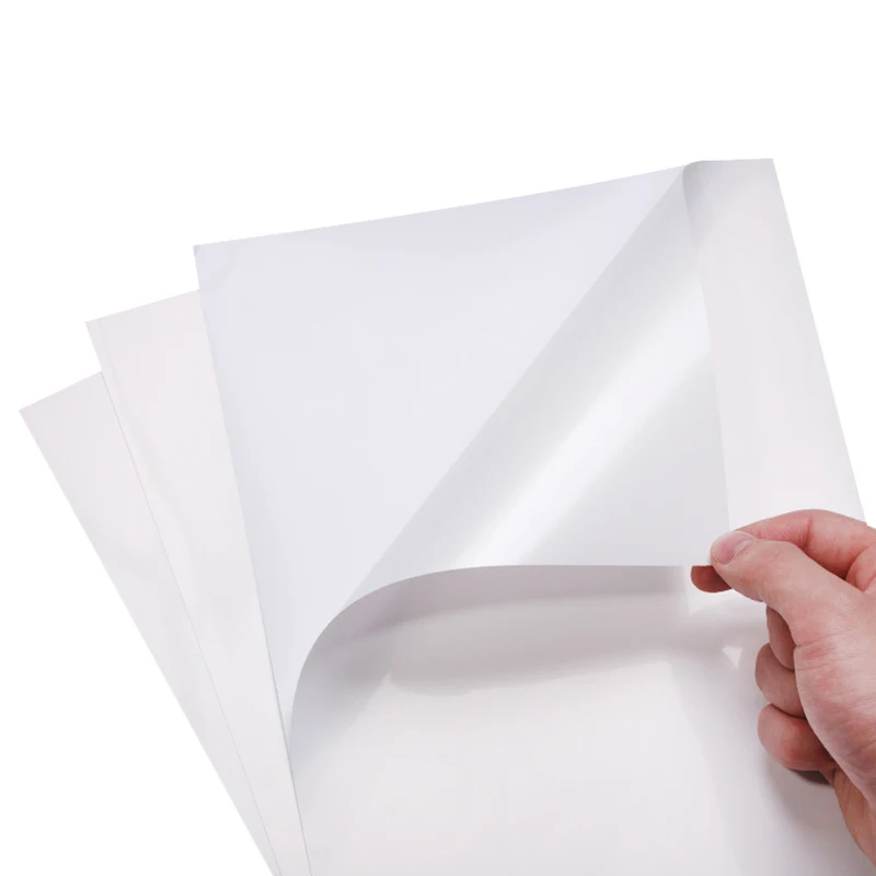 Premium Printable A4 Blank Waterproof Self Adhesive Matte White PP Film Sticker Vinyl Paper Sheet Vinyl Sticker Label Paper