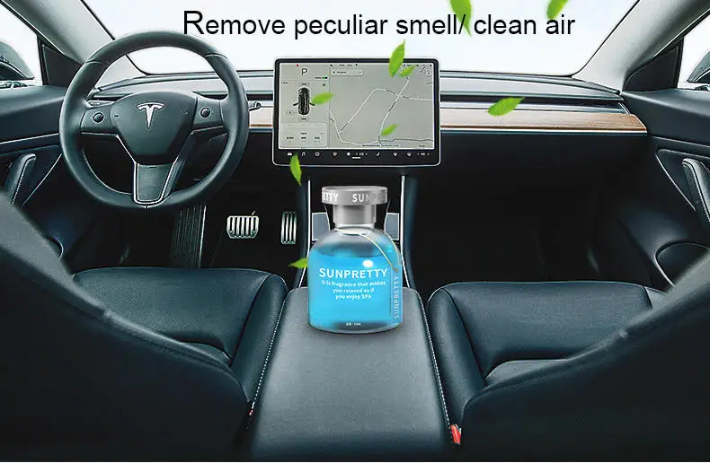 Luxury Air Freshener Fragrance Perfume Deodorization Car Bottle Car Air Freshener