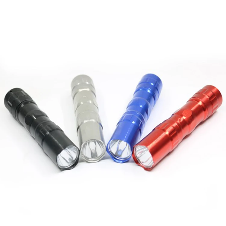
Custom logo powerful mini LED flashlight portable outdoor camping cheap torch powerful flashlight 