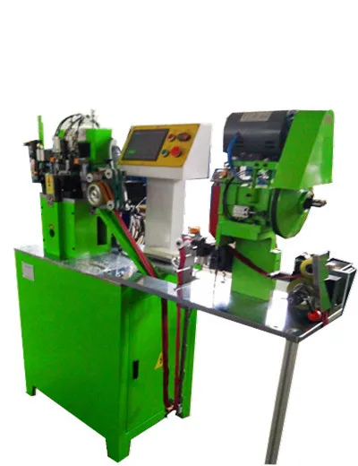 Auto Gapping Stripping with Bottom Stop Zip Making Machine Nylon