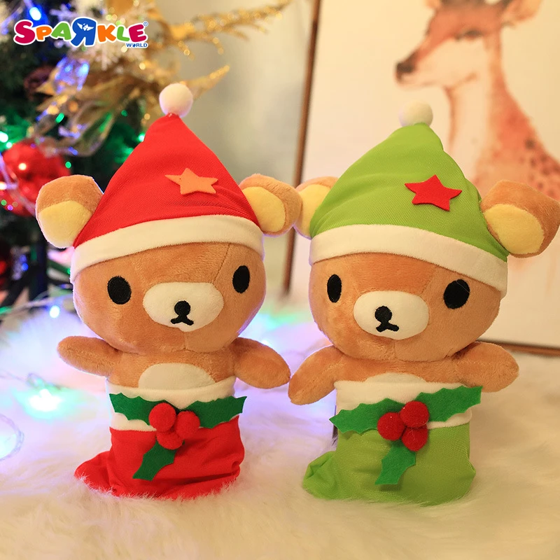 2023 New Design Popular Christmas Snowman stuffed toys Elk Plush Toy Christmas Gift Stuffed Plush Toy