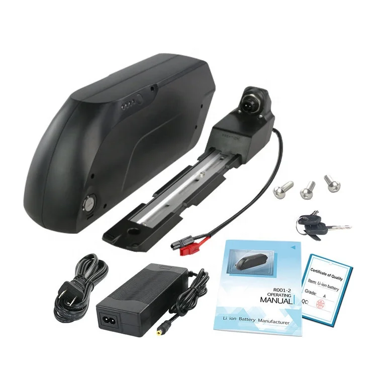 
Down Tube Electric Bike 48V 17.5Ah Killer Whale Shark Lithium Li-ion Battery Pack for 1000w BBSHD Motor Kit 