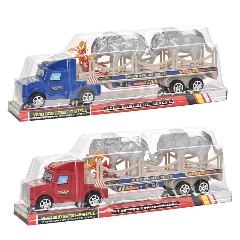 High quality wholesale cheap price friction single decker inertial truck toy car