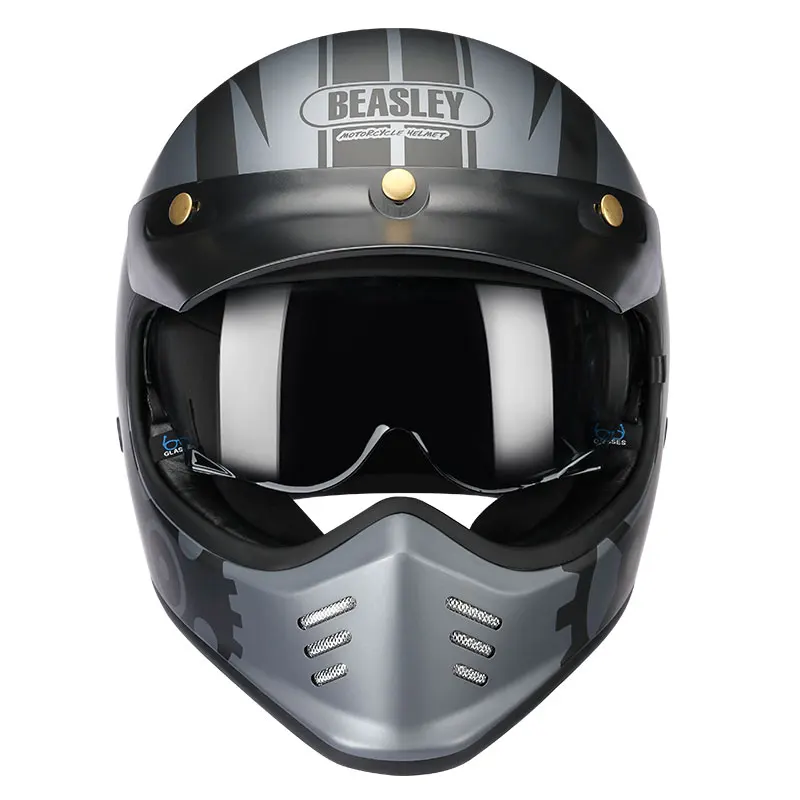 High Quality Cool Full Face Motor Cycle Helmets Off Road Cascos Para Motocicleta Motorbike ATV/UTV Parts & Accessories Helmet