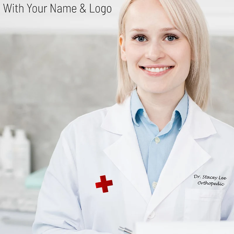 Wholesale of new male and female nurse uniforms  work uniforms  hospital doctor uniforms  white laboratory coats