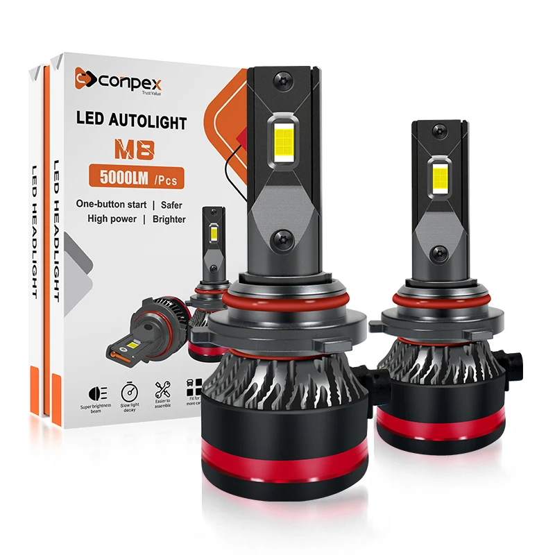 Conpex Auto Led Lighting System Led Headlight Kit Bulbs 45W 55W 90W H3 H7 H1 12V Car Led Head Lights