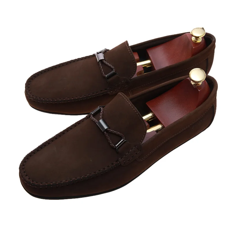 Hiking office leather sport fashion design leather mens boat classic fashion hot sales shoes for men