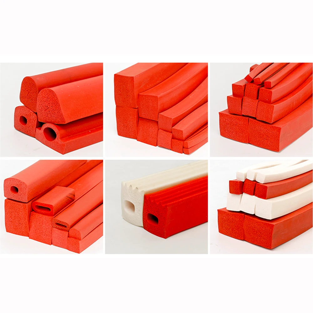 Wholesale High Quality Self Adhesive Custom EPDM Foam Rubber Silicone Product Seal Strip