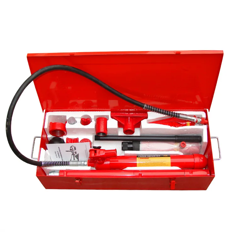  Portable car emergency repair kit body frame hydraulic