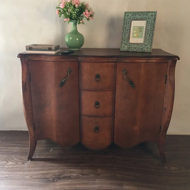 Антикварная мебель для фермерского дома, деревянная консоль для гостиной