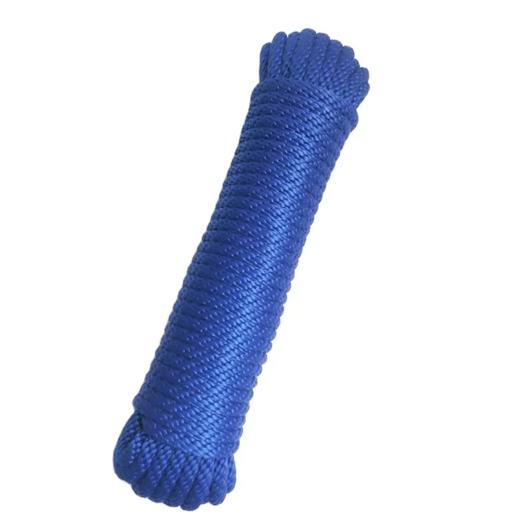 Company Manufacturing Garden Tools Rope 8mm Custom Polyethylene Cord Braided PP Solid Rope