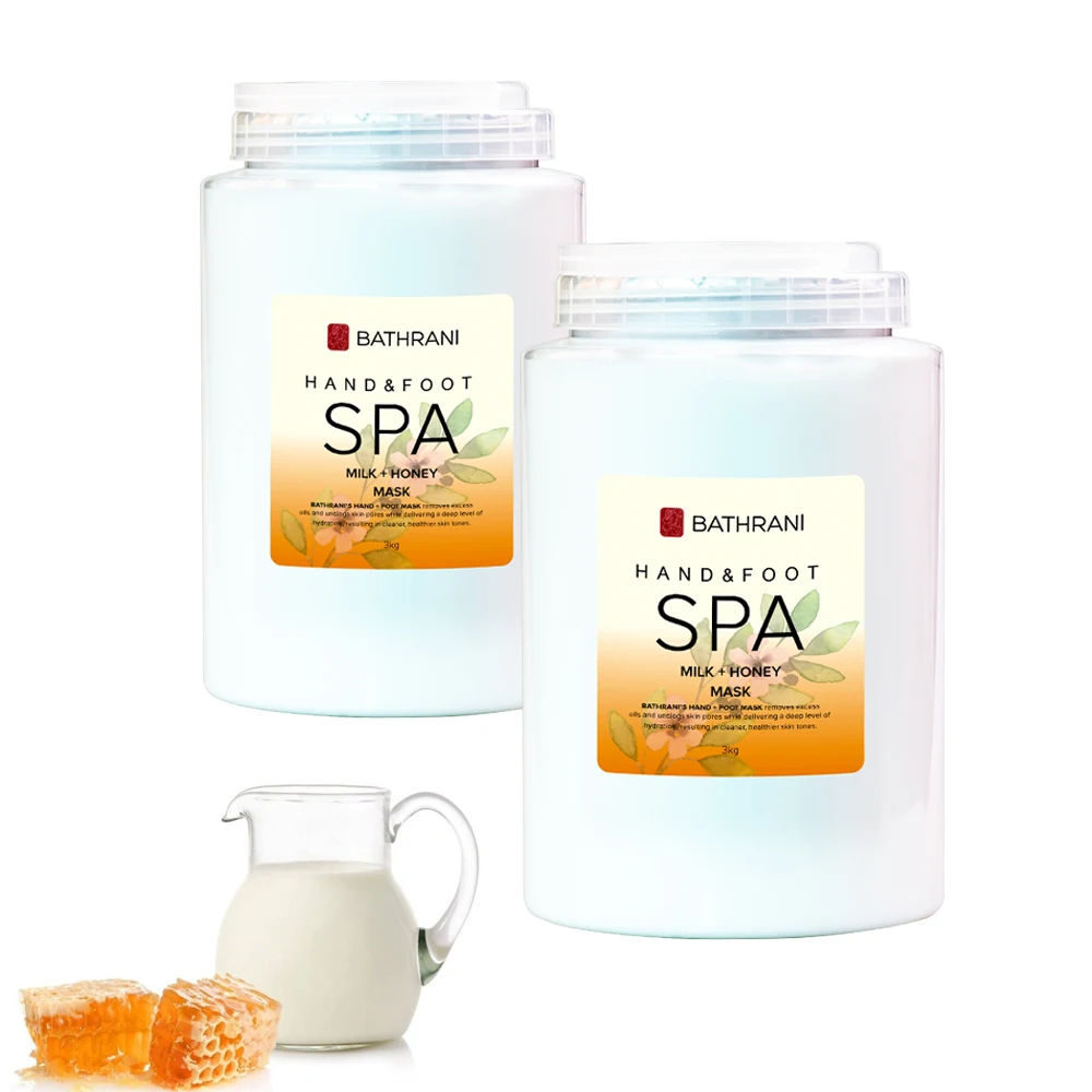 Organic Foot Spa Mask with Jojoba Oil Shea Butter and Milk Soothing Hand Mask Moisturizing Foot Cream Repair Treatment Lotion