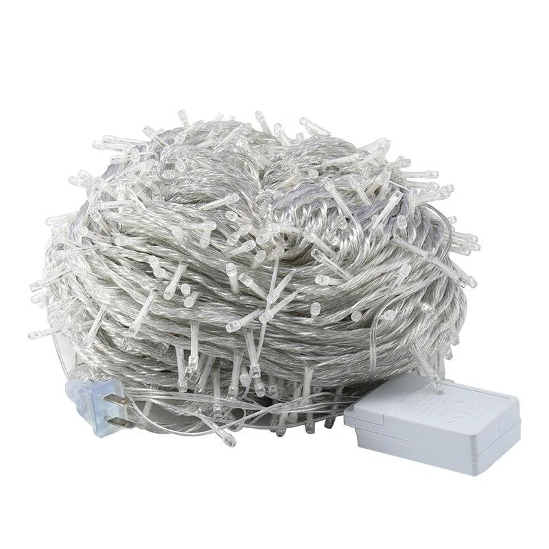 1000 LED Fairy String Lights Christmas Decorations IP44 Rating 220V Xmas Outdoor Lights White Red Green Pink Warm White Yellow