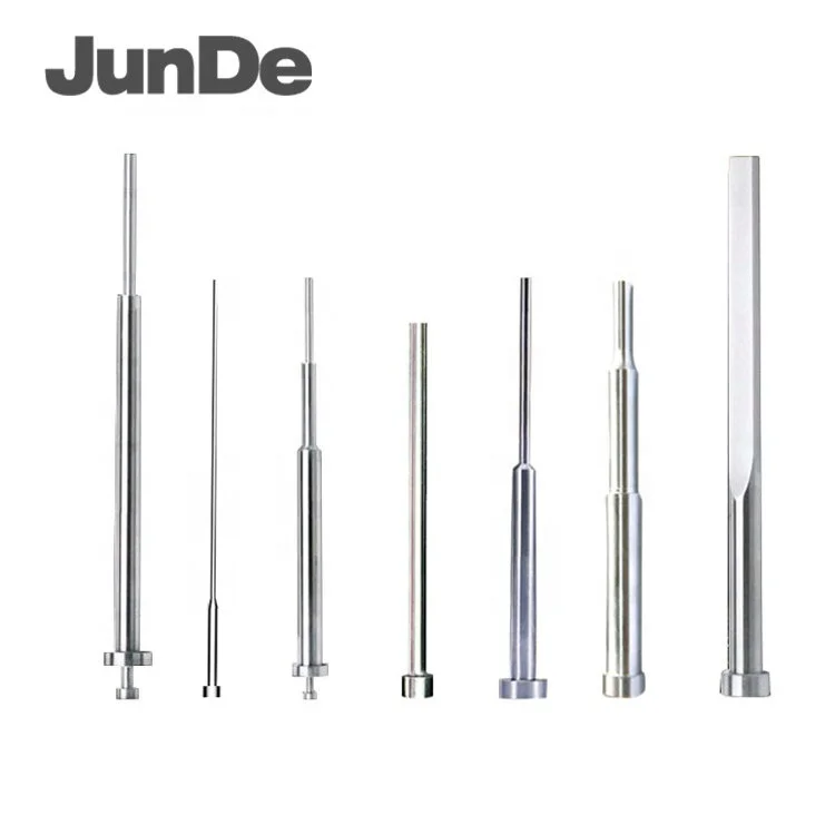 Rectangular Ejector Pins With Free Flange Position - High Speed Steel SKH51 L/P/W/N Dimensions Configurable ERSH ERSHE