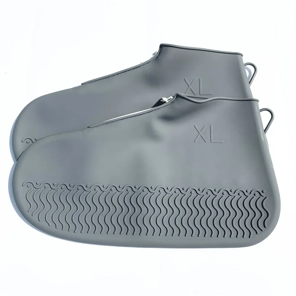 Wholesale Outdoor Rain Boot Overshoe Reusable Silicone Waterproof Shoe Cover
