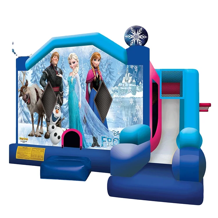Hot sale commercial bounce houses,movable christmas bounce house,frozen bounce house
