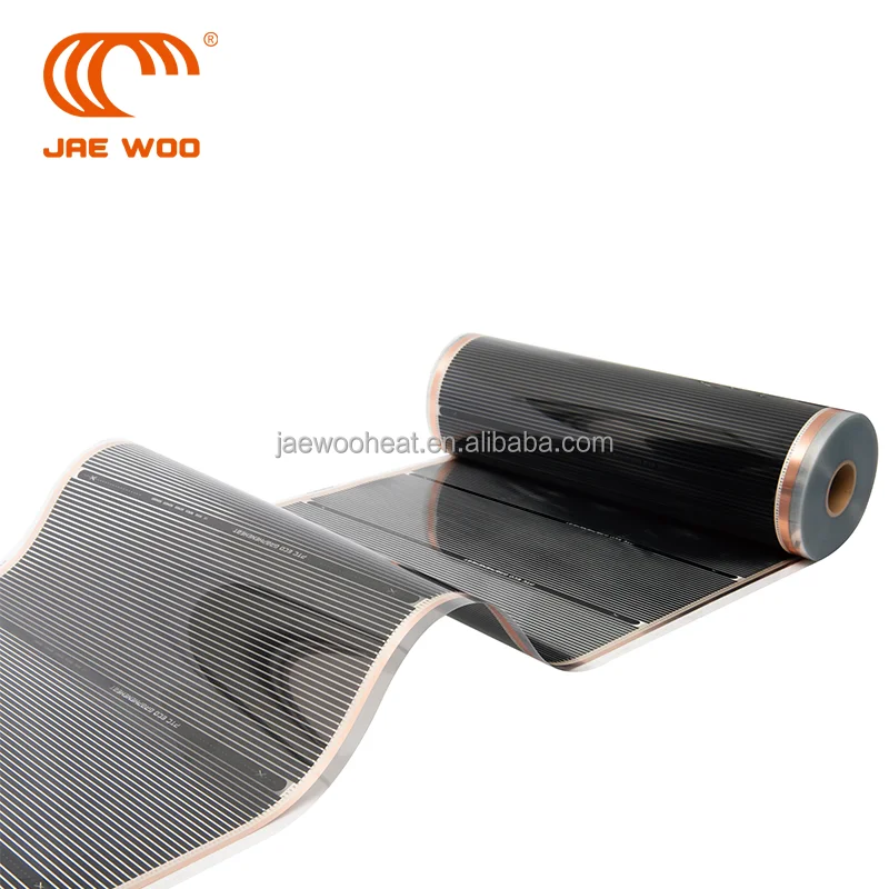 Factory Direct Sale Korea Far Infrared Electric Underfloor Heating System Graphene Material Warm Floor Heating Film for Home Use