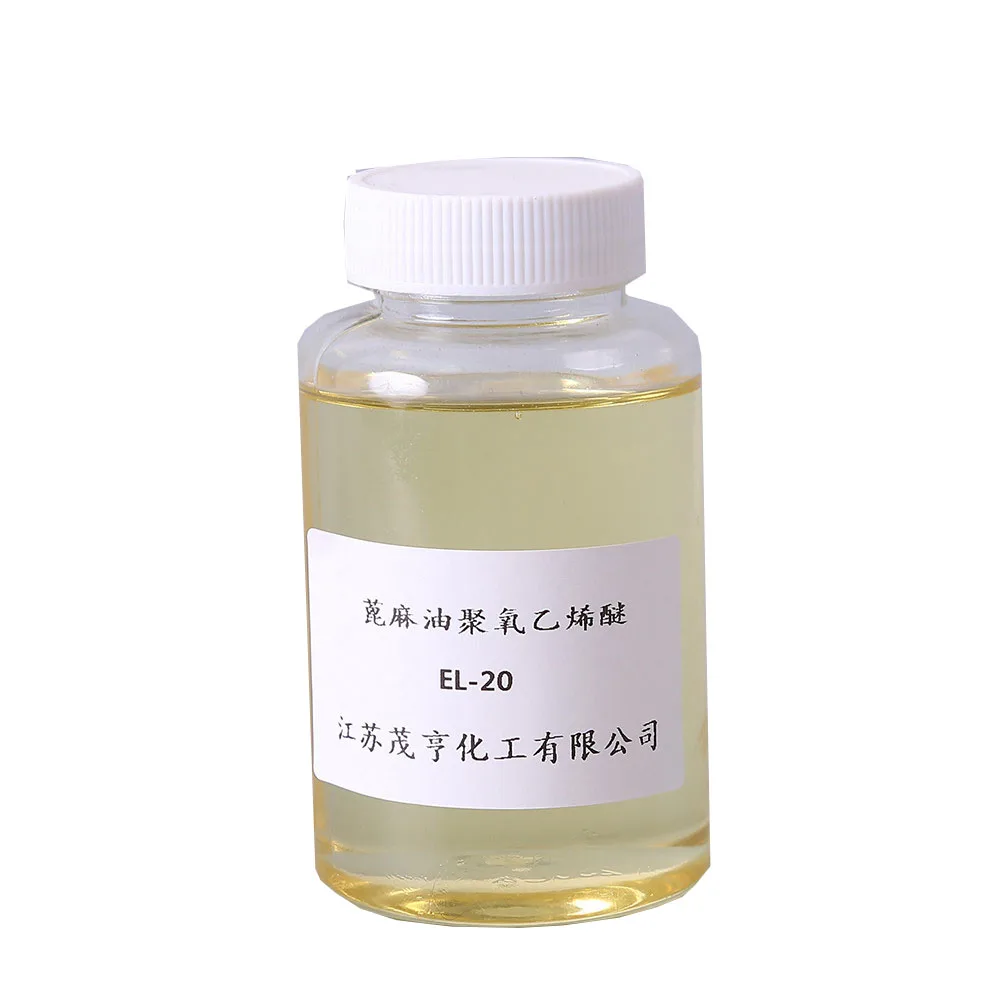 
Non-ionic Surfactant Castor Oil Ethoxylated El 20 Cas No.61791-12-6 Polyethyleneglycol Castor Oil 