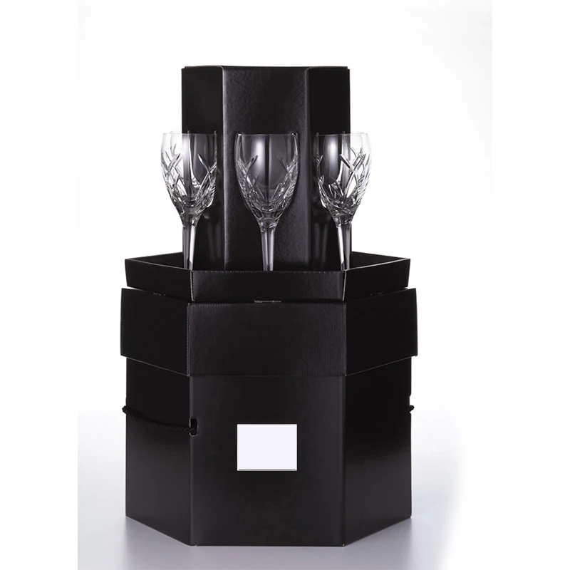 Customized Wine Glass Gift Box Packaging Storage Boxes Wine Glasses With Box