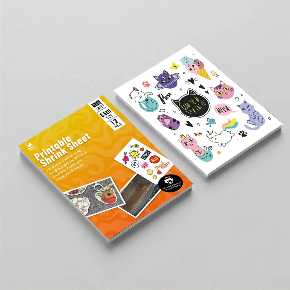 Shrink Sleeve Pvc Craft Jewelry Shrinky Wrapping Peintable Colorful Label Labels Manufacturer Clear Polyolefin Heat Shrink Film