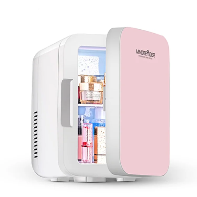 12v 220v Mini Car Fridge Electric Cooler and Warmer Mini Refrigerator for home and outdoors