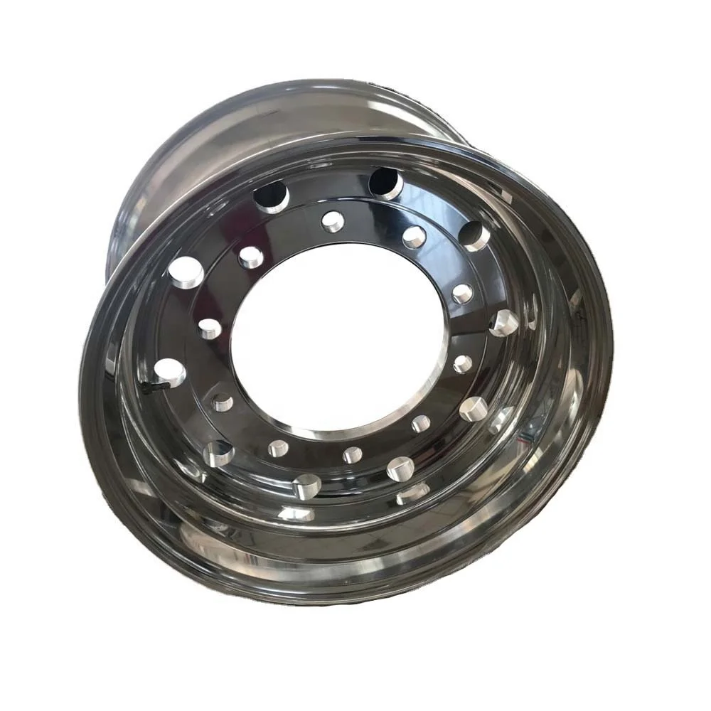 Polished Aluminium Wheels Truck Alloy Wheel RIm 22.5x13