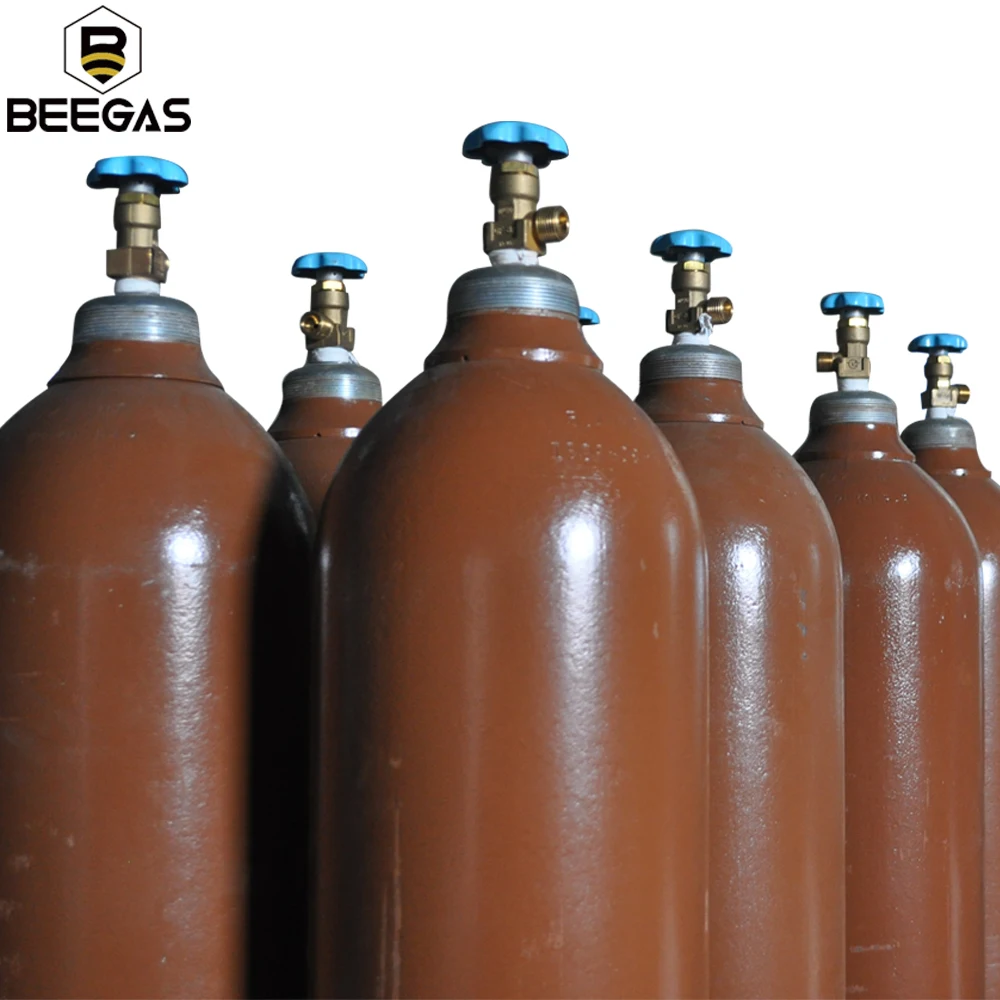 Beegas Supply Cheap 50KG 99.99 High Quality Helium Gas Cylinder Sizes
